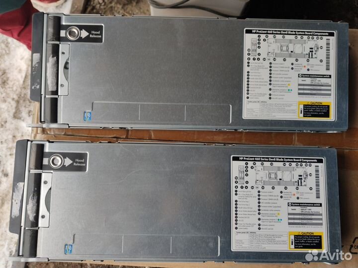 Блейд-сервер HP proliant BL460C