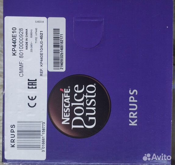 Кофемашина nescafe dolce gusto krups