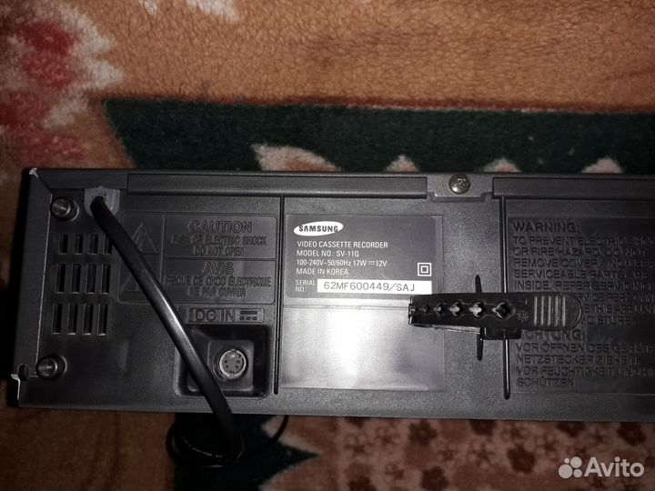 Видеоплеер(пишущий) samsung