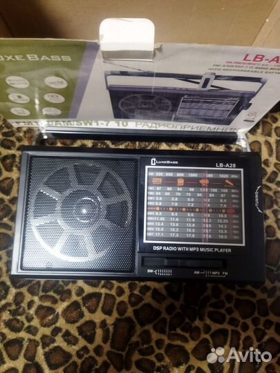 Переносной радиоприёмник-luxe bass LB-A28