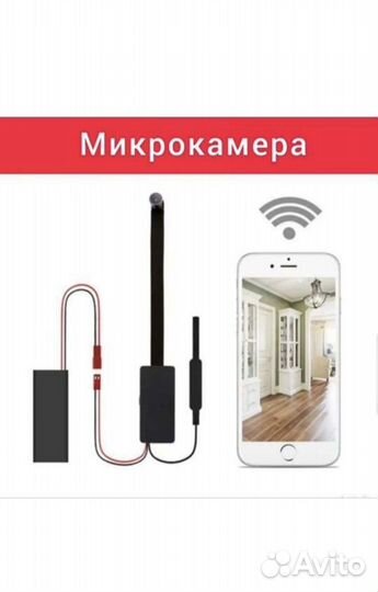 Миникамера видеонаблюдения
