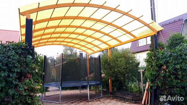 Навес под ключ