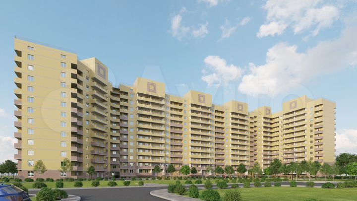 1-к. квартира, 44,2 м², 12/14 эт.