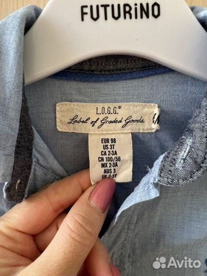 Рубашка H&M 98