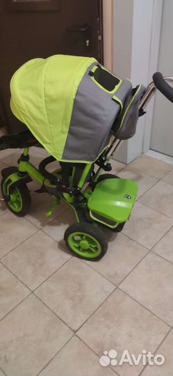 Детский велосипед с ручкой lamborghini