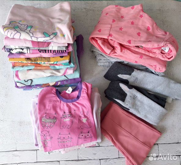 Детские вещи на девочку пакетом бу
