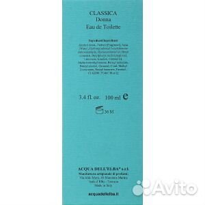 Туалетная вода Acqua dell Elba Classica Women