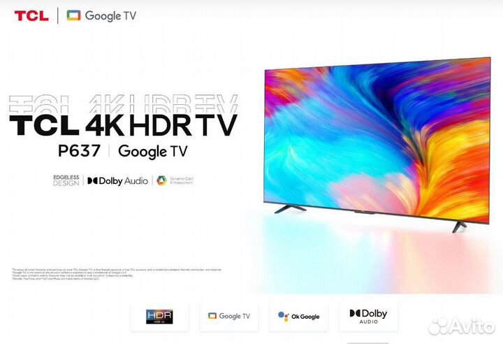 Телевизор TCL 55P637