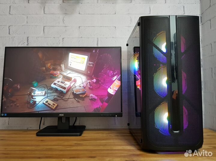 Современный шустрый пк на RTX3050 с гарантией