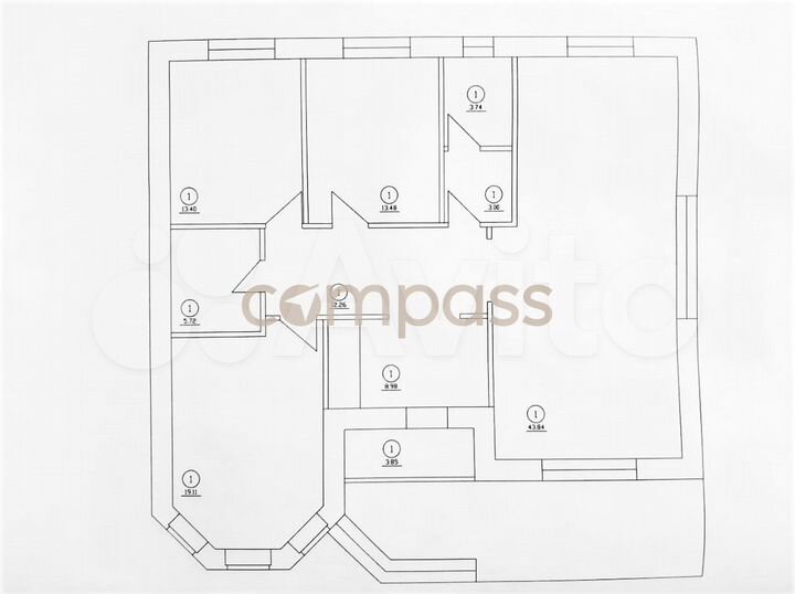 Дом 115 м² на участке 7,5 сот.