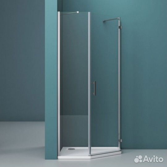 Душевой угол BelBagno kraft-P-1-100, 100х100х195 с