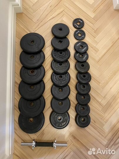 Блины Диски d26 для штанги и гантелей