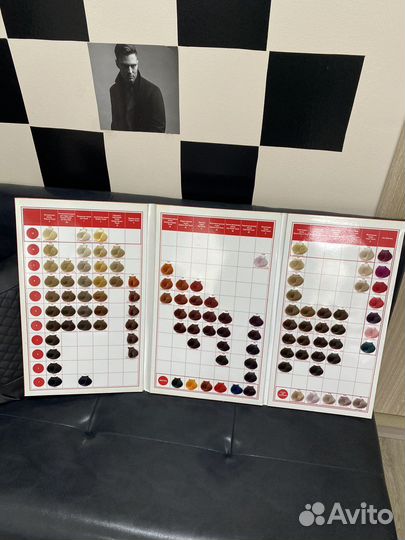 Палитра красок для волос concept