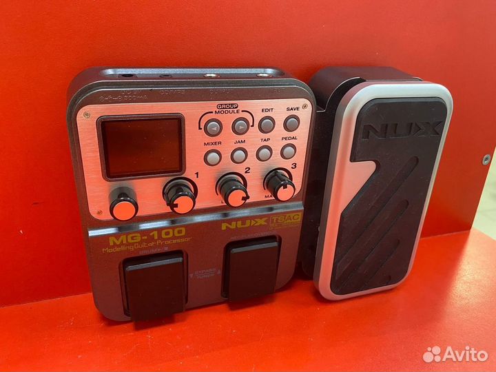 Гитарный процессор эффектов, NUX MG-100
