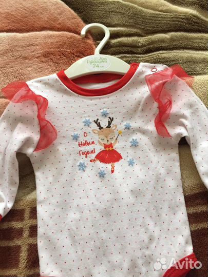 Новогоднее боди