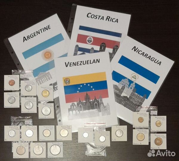 Наборы монет стран Америки
