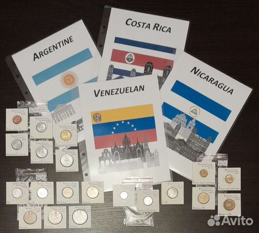 Наборы монет стран Америки