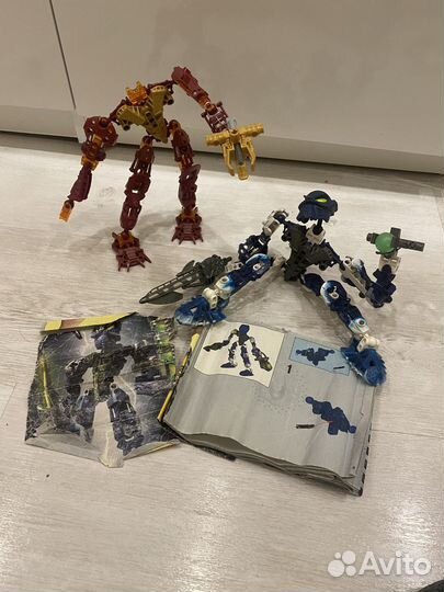 Lego bionicle 8728 и 8727 2006 год