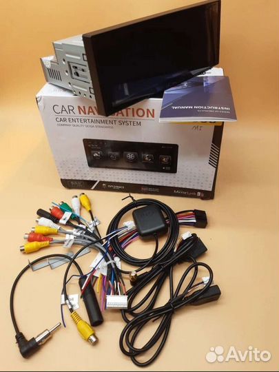 Магнитола андроид 1 дин экран 9