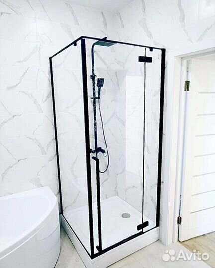 Установка душевых кабин, ограждений,унитазов,ванн