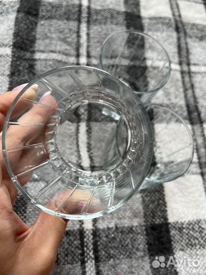 Набор 3 рокса и 3 стакана