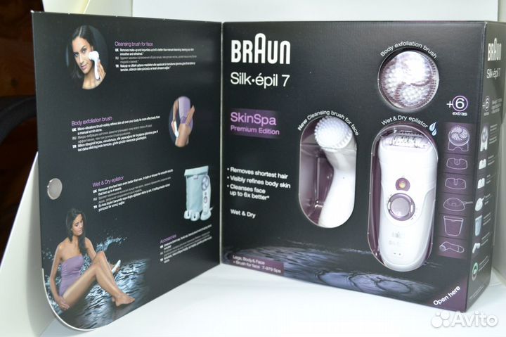 Эпилятор Braun Silk Epil 7-979 Spa Wet & Dry