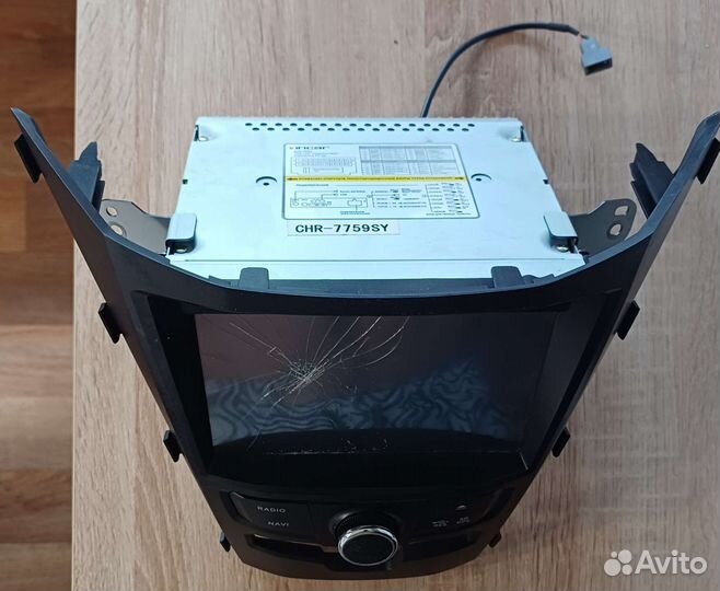 Магнитола на ssangyong actyon