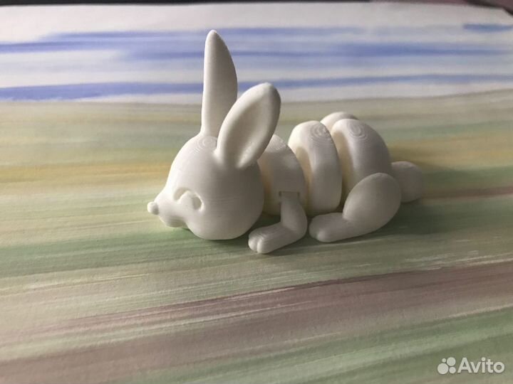 Кролик (Зайчик). Гибкая игрушка