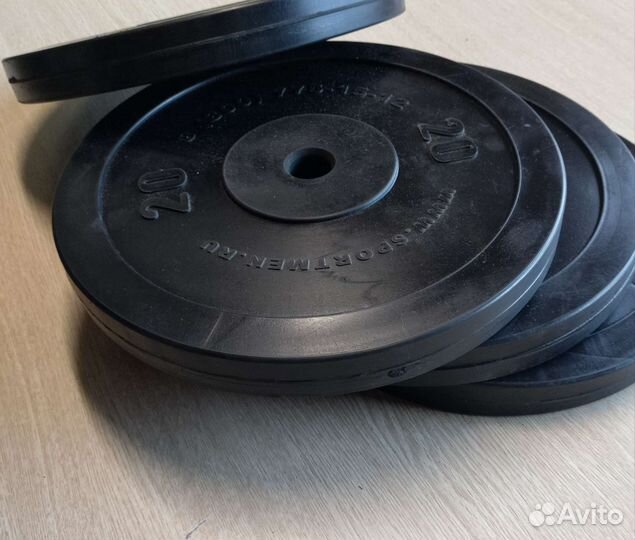 Диски блины обрезиненные 20кг