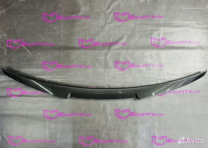 Спойлер Audi A5 B9 седан, M4 стиль, сухой карбон