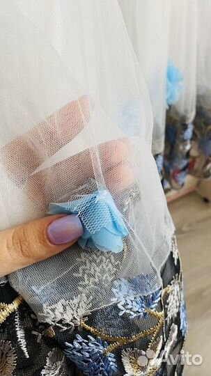 Платье для девочки праздничное на выпускной