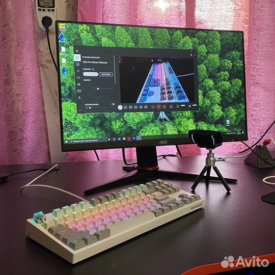 Вебкамера Logitech C922 Pro Stream (идеал)