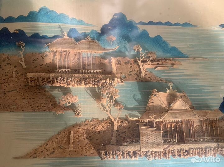 Картина панно винтаж