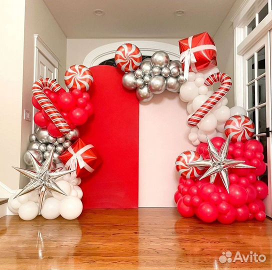 Оформление воздушными шарами