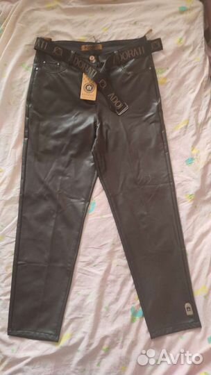 Кожаные брюки из Турции