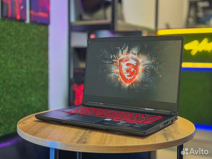 Ноутбук MSI - Intel Core i7 - GTX 1660 - SSD