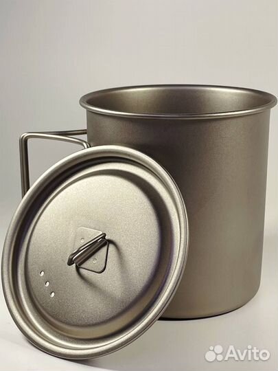 Кружка титановая туристическая