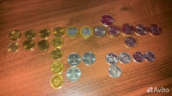 Юбилейные монеты россии 2000-2018год