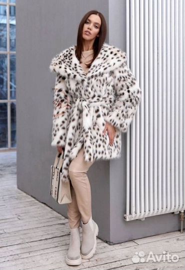 Эко шуба под рысь