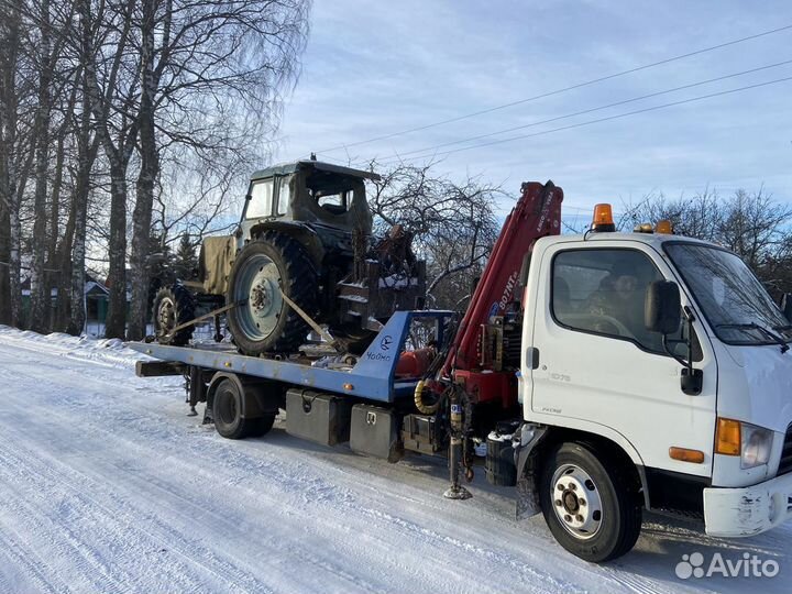Эвакуатор г. Остров, кран-манипулятор