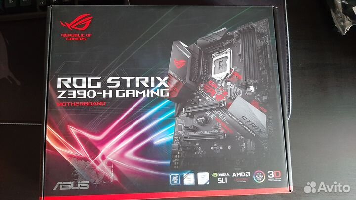 Материнская плата Asus ROG Strix Z390-H Gaming