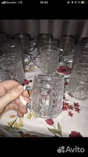 Хрустальные бокалы