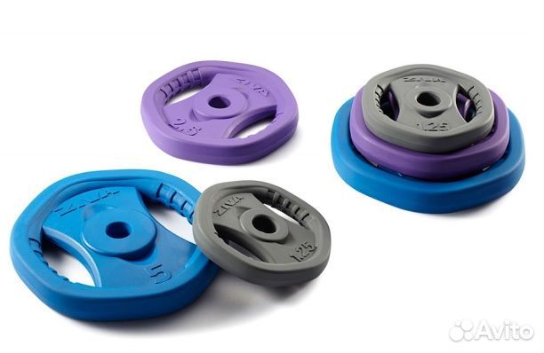 Штанга для аэробики Ziva с уретановыми дисками