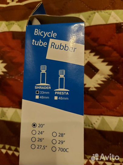 Велосипедная камера, 20