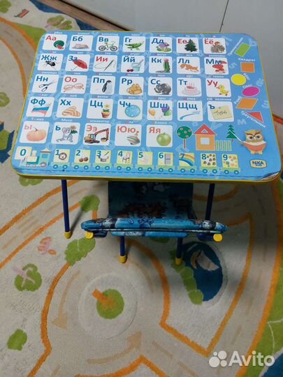 Детский столик и стульчик