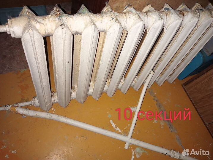 Батарея чугунная бу на лом