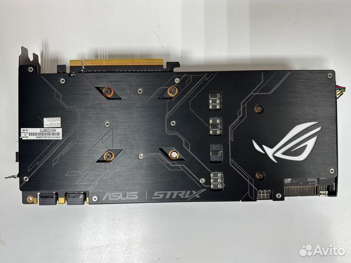 Видеокарта GTX 1070 Asus ROG Strix 8G