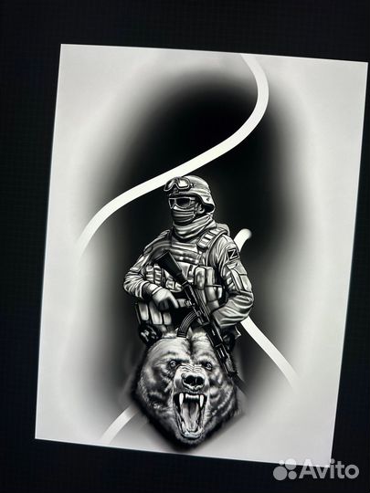 Эскиз тату на заказ