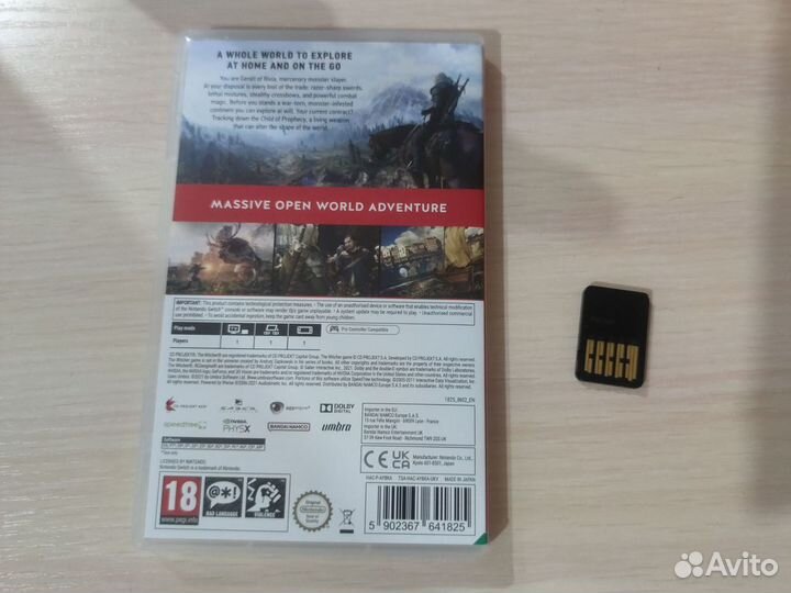 Witcher 3 nintendo switch