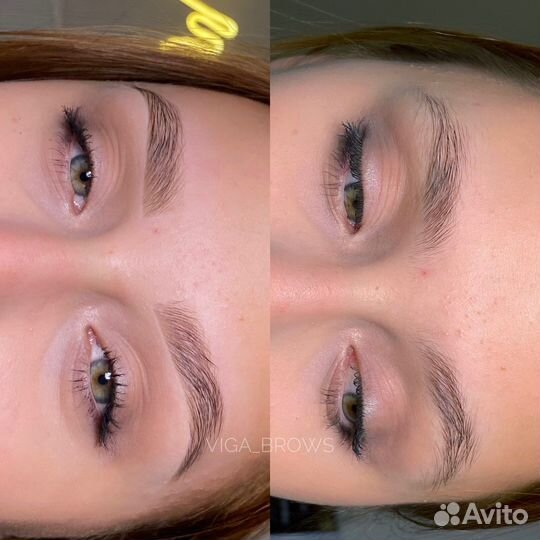 Долговременная Укладка Окрашивание бровей